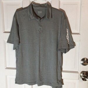 BAW Athletic Wear Gray Men's Polo Shirt